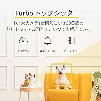 新型Furboドッグカメラ - 360°ビューのドッグシッターサービス